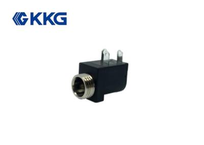 2 Pin DC Connector Jack 30V Non Shorting Timing ISO9001 Approved
