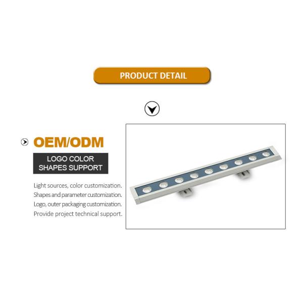 IP65 водонепроницаемый светодиодный светильник для стенового стирального устройства высокое напряжение 110V 220V светодиодный городской цветный свет