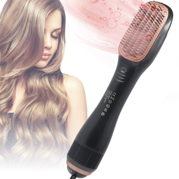 1200w Styler Hair Dryer Comb 160 Degree Negative Ionic Straightener