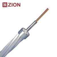 Conception de tubes en acier inoxydable OPGW Durable Optical Ground Wire pour les réseaux haute performance