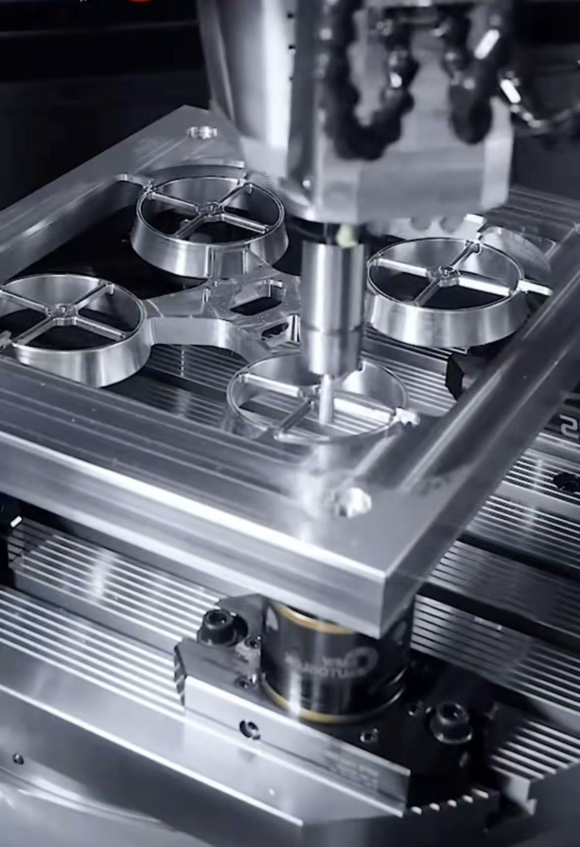 CNC precision machining drone frame