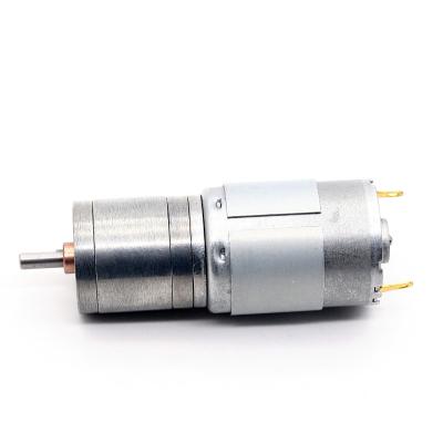 Engrenagem da C.C. da escova de carbono JGA25-385 a micro viaja de automóvel 25mm 24V para a robótica