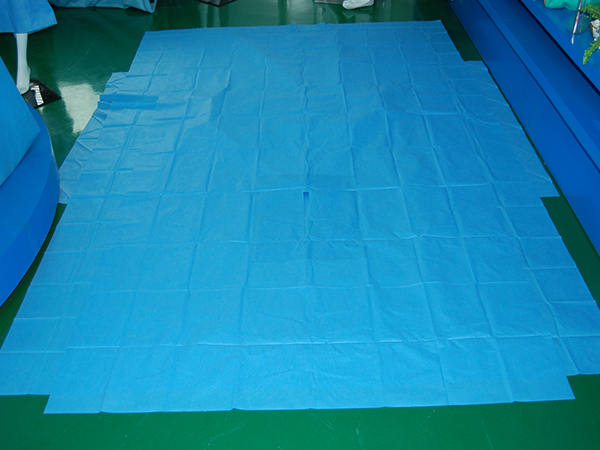 Disposable Surgical By-Pass Drape EOS Sterile Color Blue Green Customized Size