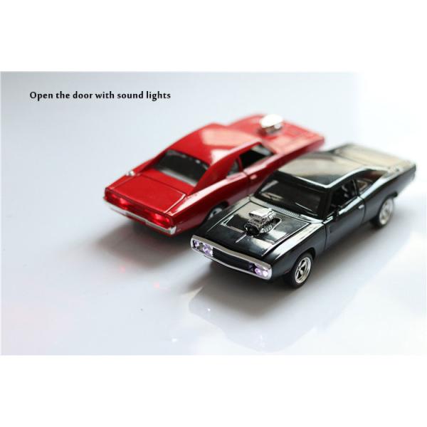 Simulation Alloy Toy Pull Back Vehicles Toys 1 32 Passionate Warhorse Muscle Car Model