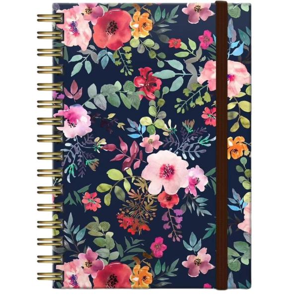 5.8 X 8.3 pulgadas Tamaño de página Cuaderno de tapa dura en espiral Alta durabilidad Color personalizado