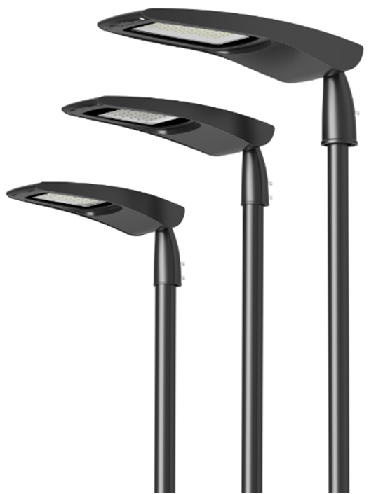 Die Casting Aluminium LED Street Light Housing Powder Coating Anti Corrosion For Road