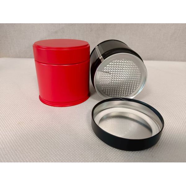 Tinplate Metal Bottles for Food for Snacks Tin Can for Matcha Cakes Paint Chocolate Lollipops Chemical Matte Frost