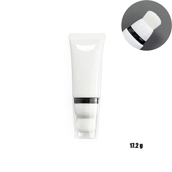 Plastic Beauty Tube with different applicators in Glossy or Matte Surface Finish Ideal Packaging Solution for Cosmetics and Skincare