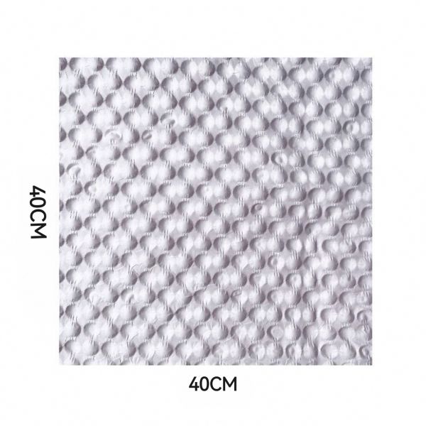 40x40cm Bubble Sheet Paper Cushioning  Kraft Paper Bubble Wrap Paper Based