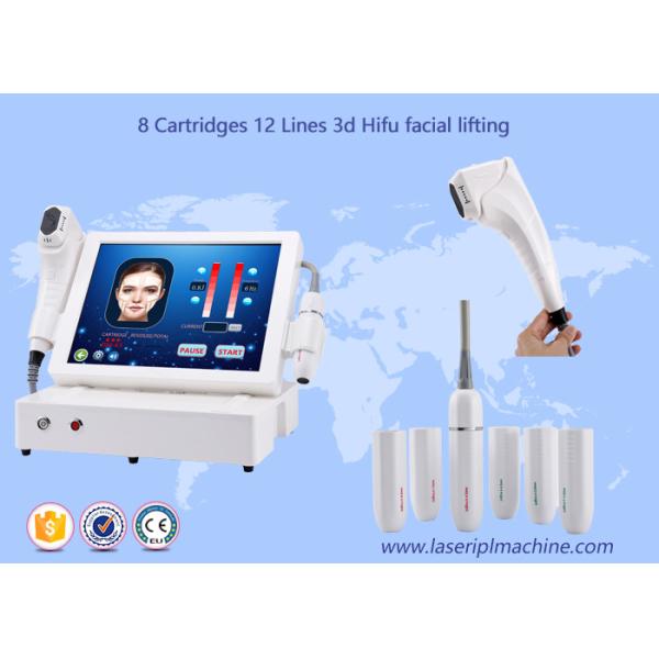 3d Hifu Ultrasound Machine / Accurate Tightening Body Slimming Facial Lifting Beauty Machine