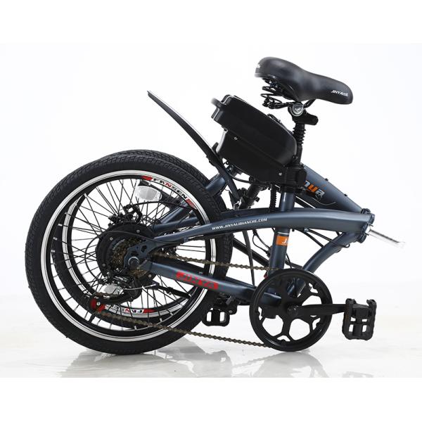 Lightweight and Portable Electric City Bicycle with High Capacity Battery Foldable