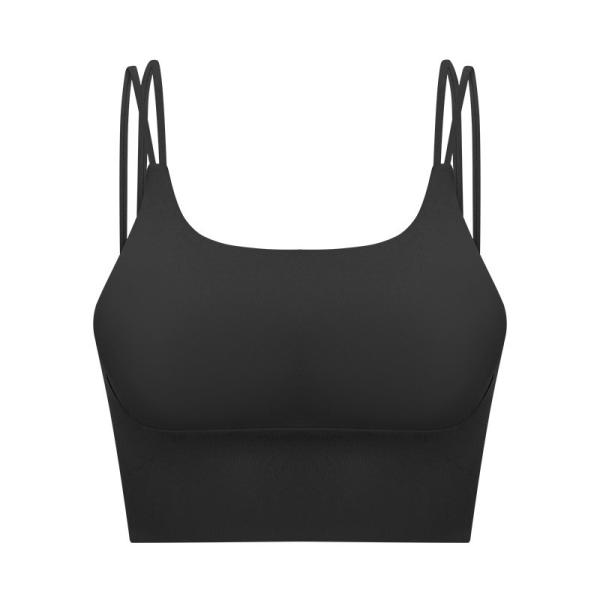 Lulu Straps Custom Logo High Impact Shock Proof Gym Contour Support Sports Yoga Bra