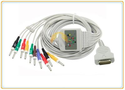 GE Marquette MAC 500 ECG Electrode Cable Durable Medical Grade TPU Cable