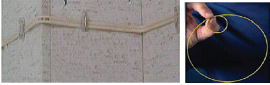 Крытая сталь G657A2 LSZH распределительного кабеля оптического волокна FRP кабеля падения FTTH