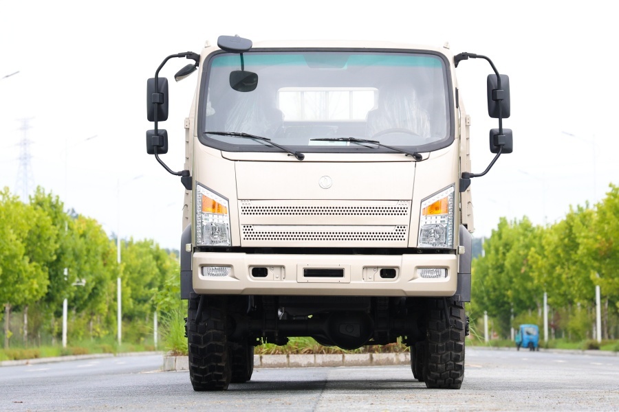 Reinforced Flat‑Cab 6×6 Off‑Road Cargo Truck