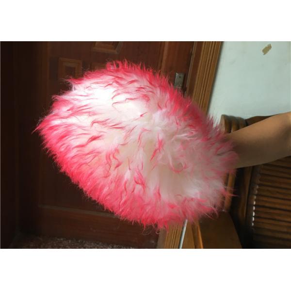 Перчатка мойки овчины длинных волос неподдельная для автоматической заботы/детализируя мытья