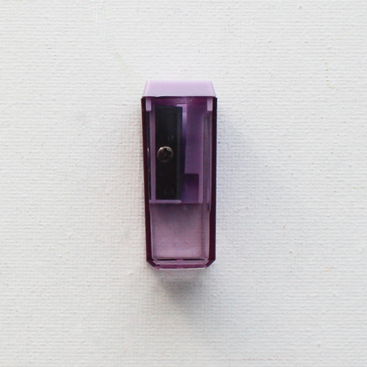 hot selling good quality candy color mini pencil sharpener for kids