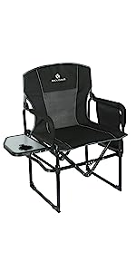 Folding Chairs Heavy Duty Support 350 lbs Moon Chair with Carry Bag Portable Folding Camping Chair with Carry Bag