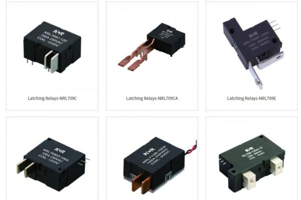 PCB Relays Automotive Relays General-Purpose Relays High Power Relays Thermal Relay Latching Relays Solid State Relays