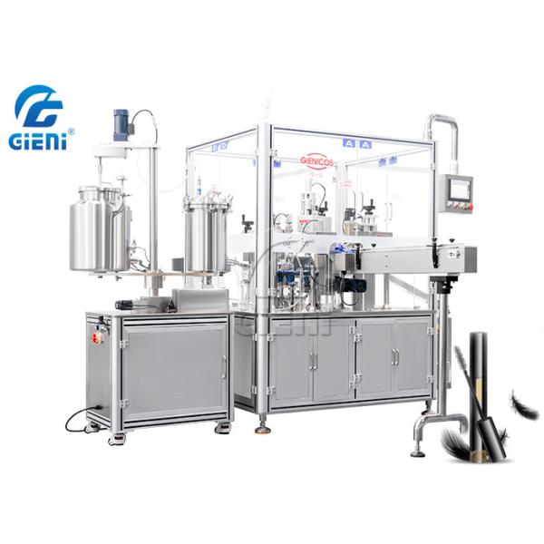 Full Automatic Rotary Type Cosmetic Lip Gloss Mascara Making Machine