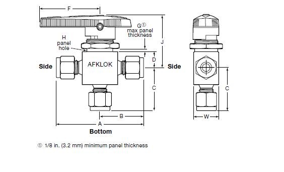 Путь 3000ПСИ 3 высокого шарикового клапана нержавеющей стали давления высокотемпературный устойчивый 1/2»