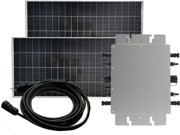 Silver Grid Connected Micro Inverter 2800w Hybrid Aluminum Alloy Household
