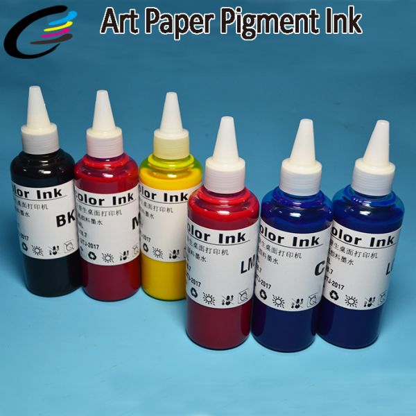 Water Based Art Paper Pigment Ink for Epson R330 R270 T50 Printer