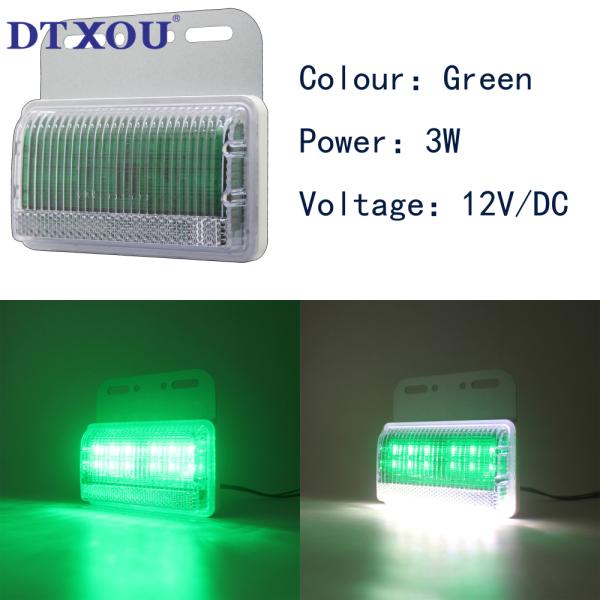 110*104mm Iron Plate Waterproof 21pcs Leds Strobe Flash Led Anti-fog Light For Trucks