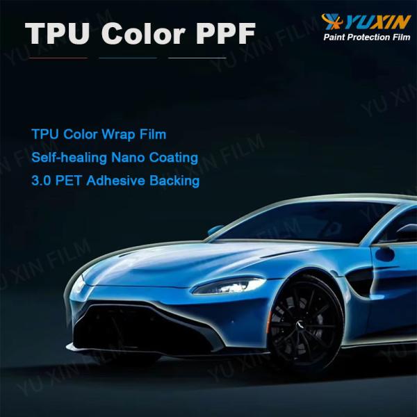 OEM ODM TPU Car Paint Protection Film Color Change PPF Wrap Film Anti Scratch