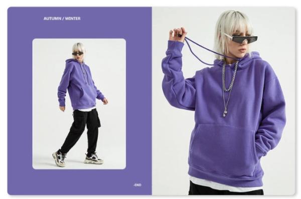 Sustainable 100 Cotton Plain Oversized Hoodies Womens Anti Bacterial