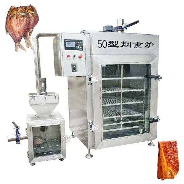 Fish Sausage Bacon Turkey Meat Smoking Machine with Good Feedback Catfish Smoke Oven
