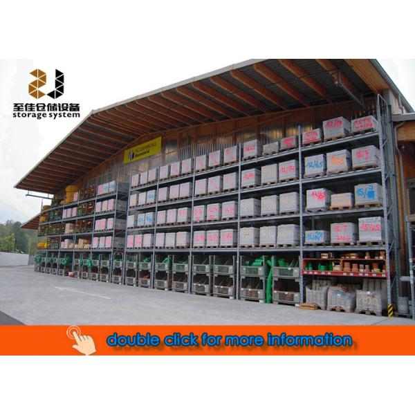 100-120kg/Layer Light Duty Storage Rack  , Warehouse Powder Coated Steel Rack