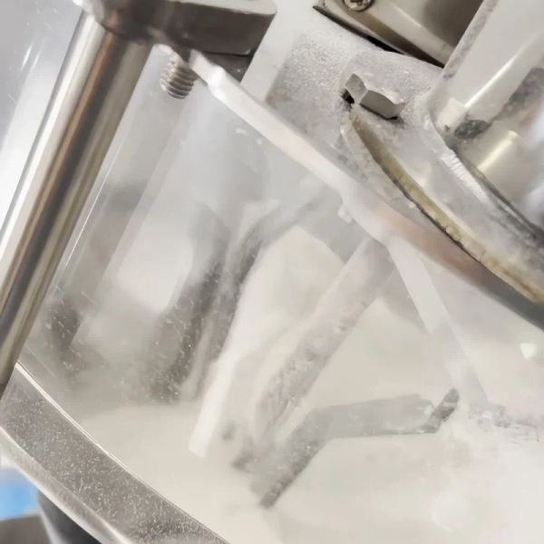 42cm Width Automatic Powder Packing Machine Inclined Screw Powder Bag Filling Machine