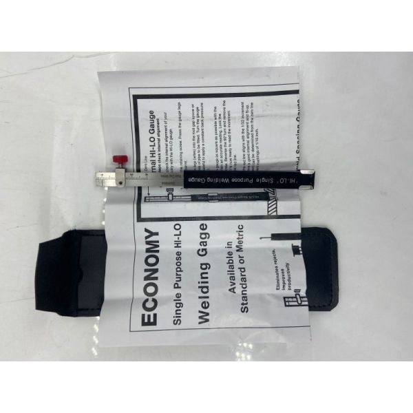 Single HI-LO Welding Gauge Metric Inch Dual Scale Pipeline Tester