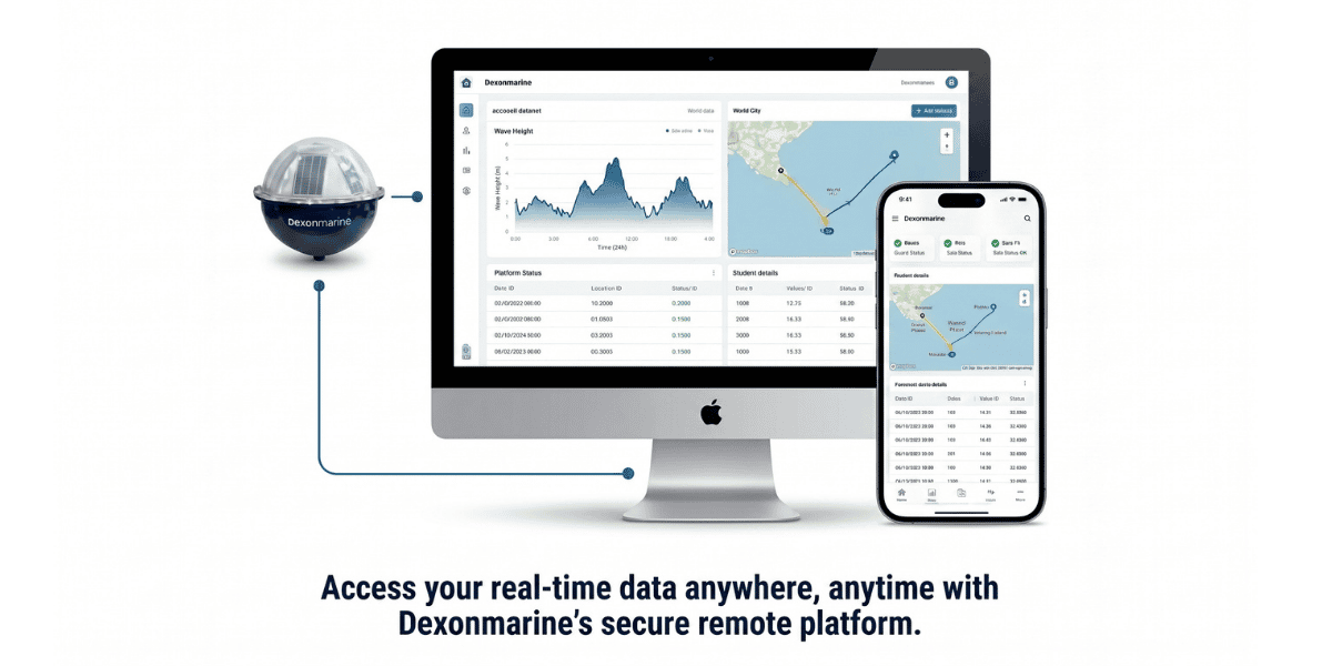 Marine Drifting Wave Current Monitoring Smart Data Buoy