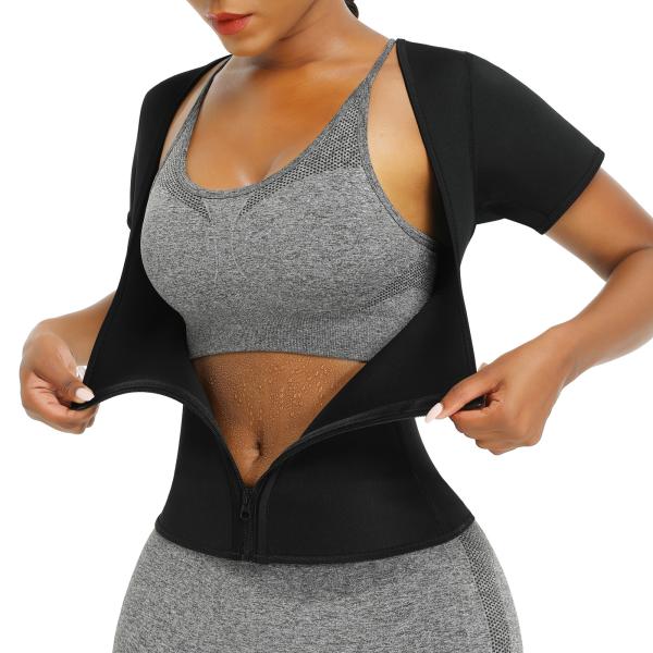 HEXIN Custom Logo Tummy Control Wrap Waist Trainer Medium Control for Body Shaping