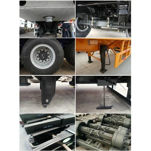 Прицеп на 3-4 оси с низким покрытием для 40 тонн боковой стены полуприцеп для перевозки грузов