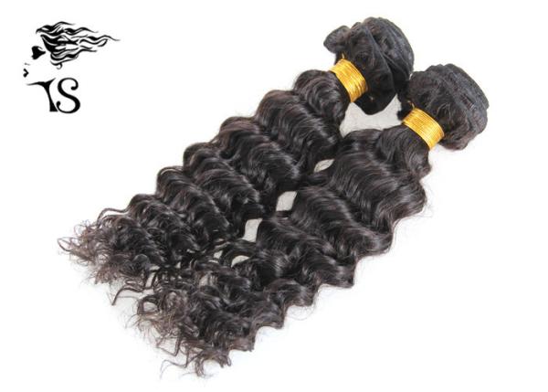 No Chemical Unprocessed Human Hair Weave 100% Chinese Virgin Hair Deep Wave