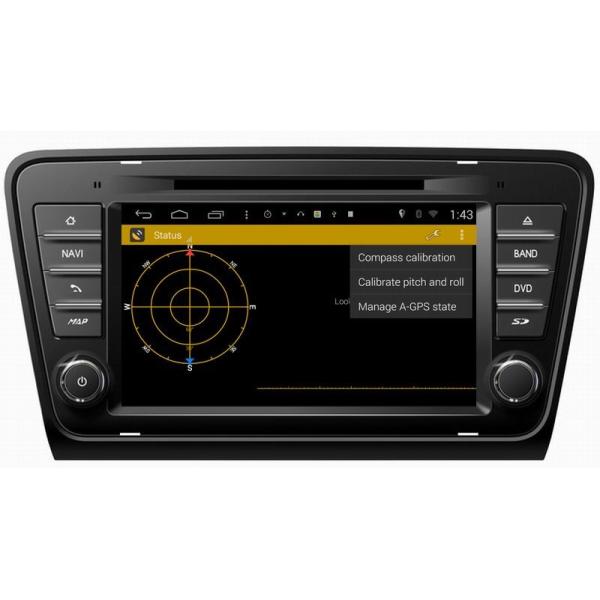 ouchuangbo car dvd head unit s160 android 4.4 for Skoda Octavia 2013 with auto gps radio iPod BT wifi 3g