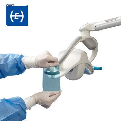 4 polegadas - 6 polegadas de filme de barreira de tatuagem de cor azul filme de alongamento para clínica dentária