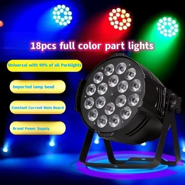 DMX Control Sound Activated LED Stage Light Self Propelled For DJ Bar Party Disco
