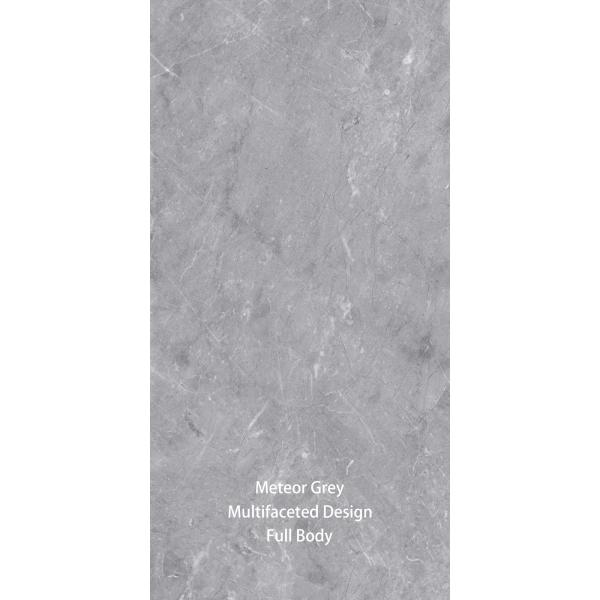 600x1200mm Glazed Porcelain Stone Imitation Texture Meteor Grey Tile