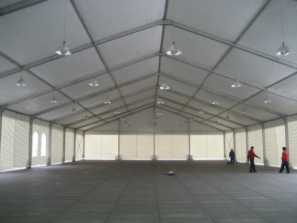 Durable Sun Proof Industrial Warehouse Tent Large Aluminum Frame Structural