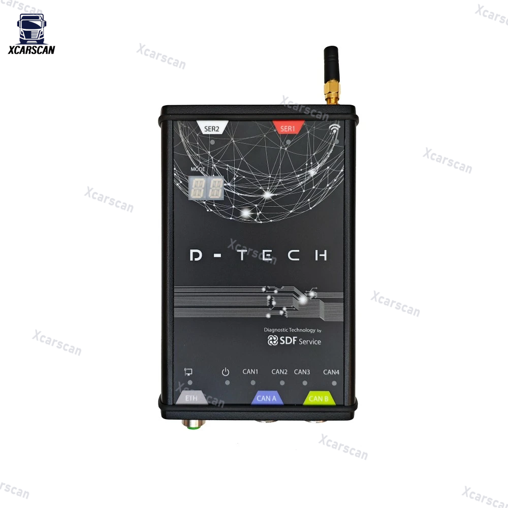 For Deutz-Fahr SerDia 4.0 software Diagnostic Tool SDF D-Tech 1.0 for deutz Fahr 4 x CAN K/L-Line Truck Programming