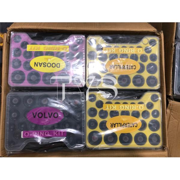 Komatsu Motor Hose Hydraulic O Rings 4.8mm UV Radiation Resistant