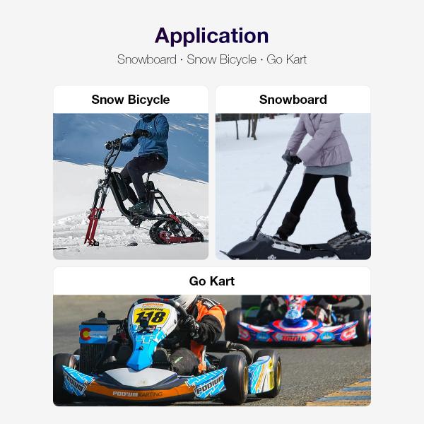 8072 Brushless DC Motor With Sensor For Electric Skateboard And Go-Kart