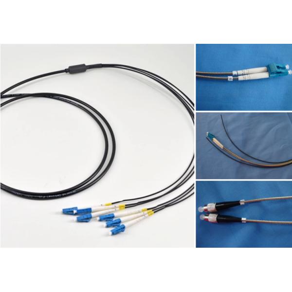 ST/UPC-LC/UPC 8core G657A1 Tactical Fiber Optic Cable