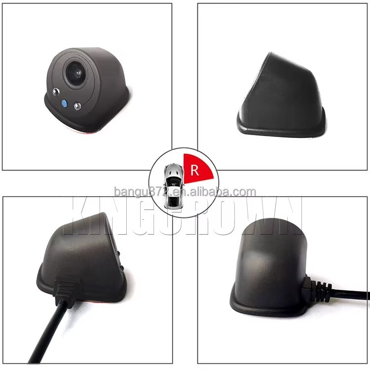 Universal Wireless Night Vision Rear View Camera, HD Car Waterproof Wifi Reversing Camera, 12V Power Supply Support Android IOS
