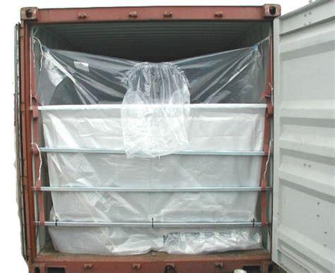 PE Dry Sea Bulk Container Liner Bag For Chemical Powder Mining Granular