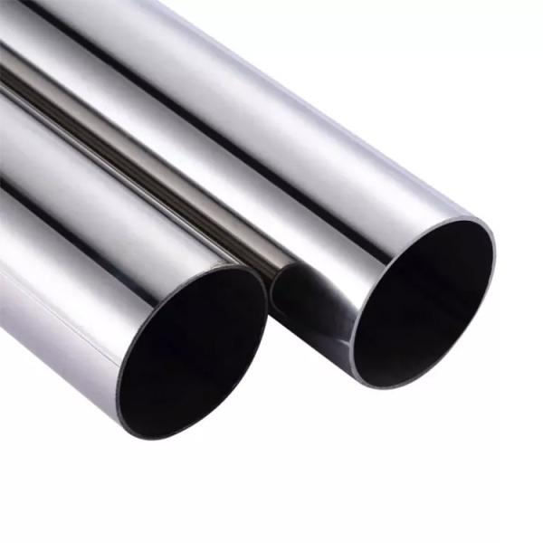 Round Ss 304 Welded Pipe Galvanizing Seamless Stainless Tube With Black Color